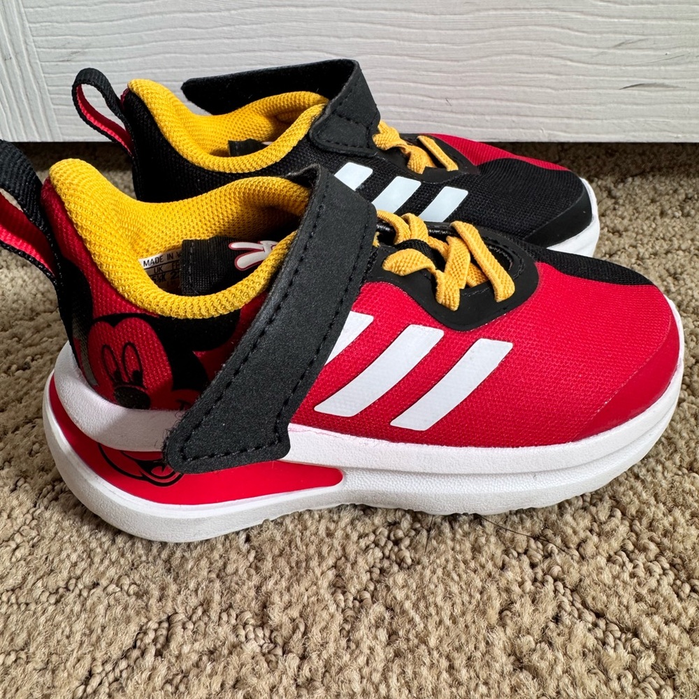 Disney x FortaRun I 'Mickey Mouse' Adidas Toddler Shoe